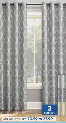 Boscov's ENTIRE STOCK CURTAIN PANELS offer