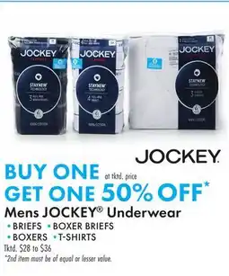 Boscov's Mens JOCKEY Underwear offer