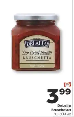 Weis Markets DeLallo Bruschetta offer