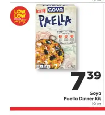 Weis Markets Goya Paella Dinner Kit offer