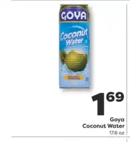 Weis Markets Goya Coconut Water offer