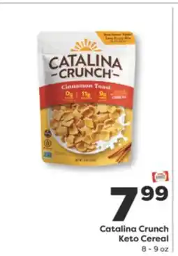 Weis Markets Catalina Crunch Keto Cereal offer