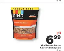 Weis Markets Kind Peanut Butter Clusters Family Size offer