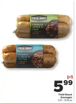 Weis Markets Field Roast Sausages offer