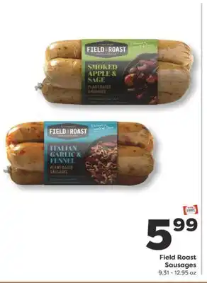 Weis Markets Field Roast Sausages offer