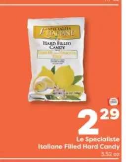Weis Markets Le Specialiste Italiane Filled Hard Candy offer