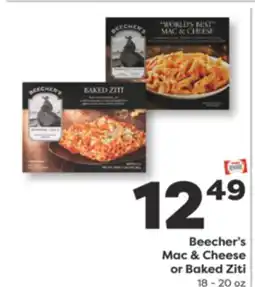 Weis Markets Beecher's Mac & Cheese or Baked Ziti offer