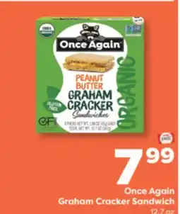 Weis Markets Once Again Graham Cracker Sandwich offer