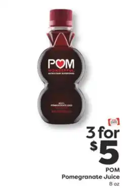 Weis Markets POM Pomegranate Juice offer