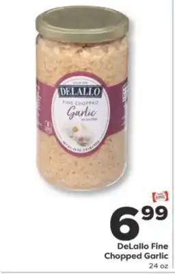 Weis Markets DeLallo Fine Chopped Garlic offer