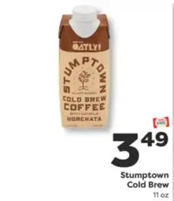 Weis Markets Stumptown Cold Brew offer