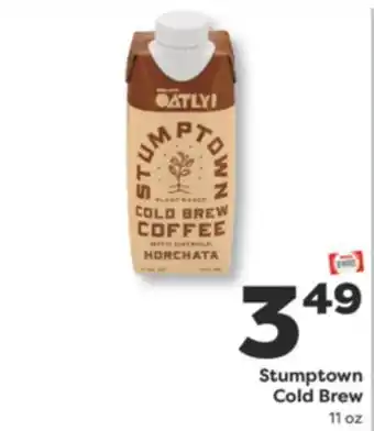 Weis Markets Stumptown Cold Brew offer