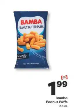 Weis Markets Bamba Peanut Puffs offer