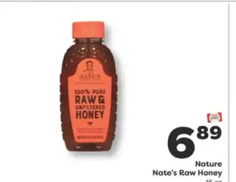 Weis Markets Nature Nate's Raw Honey offer