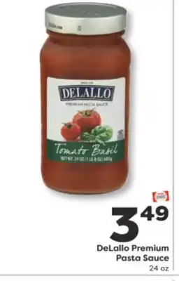 Weis Markets DeLallo Premium Pasta Sauce offer