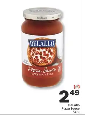 Weis Markets DeLallo Pizza Sauce offer