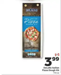 Weis Markets DeLallo Italian Pizza Dough Kit offer