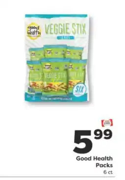 Weis Markets Good Health Packs offer