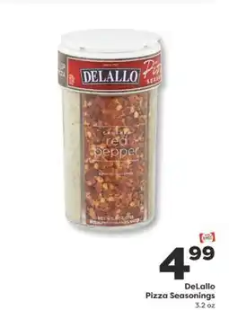 Weis Markets DeLallo Pizza Seasonings offer