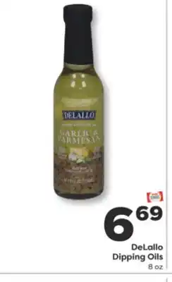 Weis Markets DeLallo Dipping Oils offer