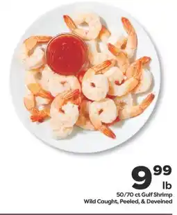Weis Markets 50/70 ct Gulf Shrimp offer