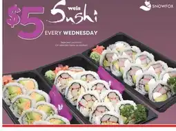 Weis Markets Weis Sushi offer