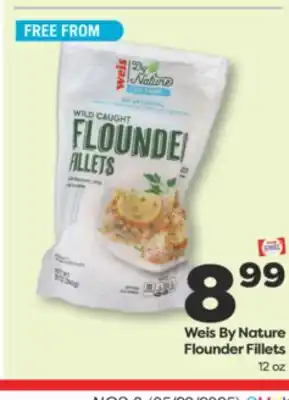 Weis Markets Weis By Nature Flounder Fillets offer