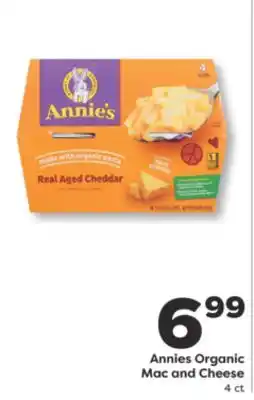 Weis Markets Annies Organic Mac and Cheese offer