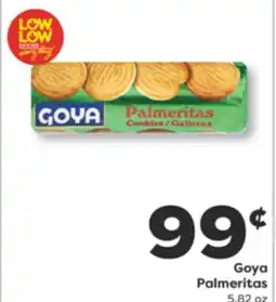 Weis Markets Goya Palmeritas offer