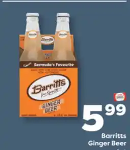 Weis Markets Barritts Ginger Beer offer