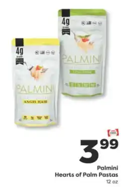 Weis Markets Palmini Hearts of Palm Pastas offer