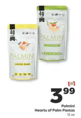 Weis Markets Palmini Hearts of Palm Pastas offer