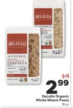 Weis Markets DeLallo Organic Whole Wheat Pasta offer