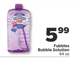Weis Markets Fubbles Bubble Solution offer