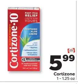 Weis Markets Cortizone offer