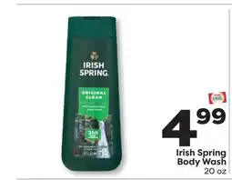 Weis Markets Irish Spring Body Wash offer