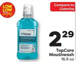 Weis Markets TopCare Mouthwash offer