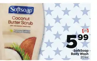 Weis Markets SoftSoap Body Wash offer