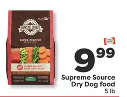 Weis Markets Supreme Source Dry Dog food offer