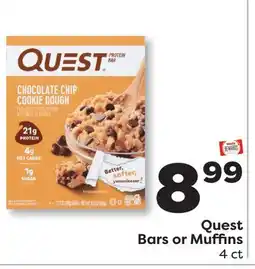 Weis Markets Quest Bars or Muffins offer