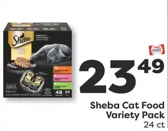 Weis Markets Sheba Cat Food Variety Pack offer