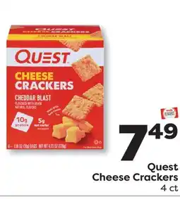 Weis Markets Quest Cheese Crackers offer