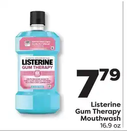Weis Markets Listerine Gum Therapy Mouthwash offer