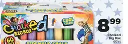 Weis Markets Chalked Big Box offer