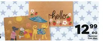 Weis Markets Summer Coir Mat offer
