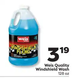 Weis Markets Weis Quality Windshield Wash offer