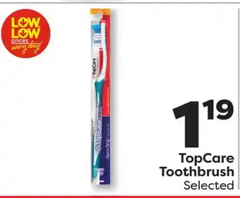 Weis Markets TopCare Toothbrush offer