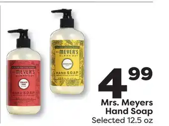 Weis Markets Mrs. Meyers Hand Soap offer