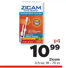 Weis Markets Zicam offer