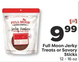 Weis Markets Full Moon Jerky Treats or Savory Sticks offer